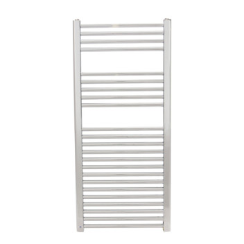 Heated Towel Radiator Chrome Straight 1100mm x 500mm  C/W 300W