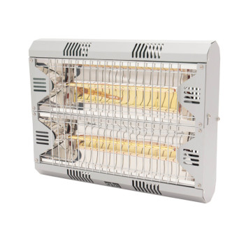 Riviera Silver 4KW Infrared outdoor heater C/W Grid